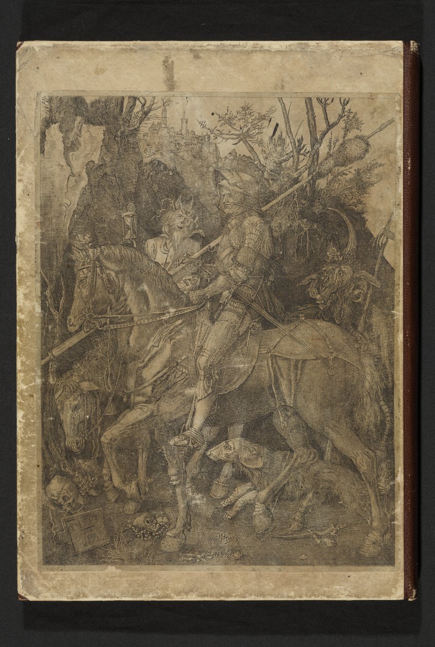 Baksidan av Avant et après - Dürers "Knight, Death and Devil" av Albrecht Dürer