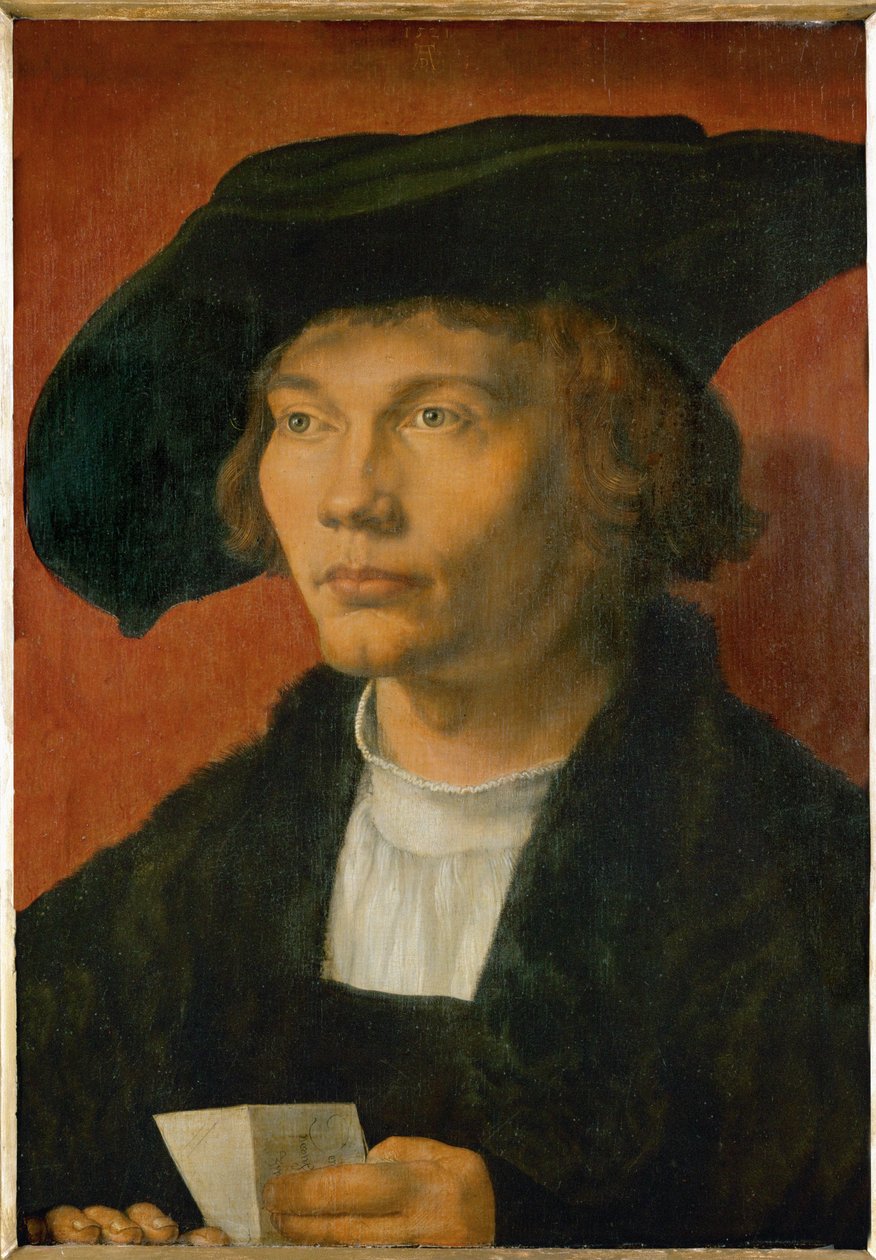 Bernhard von Reesen (målning på ek) av Albrecht Dürer or Duerer