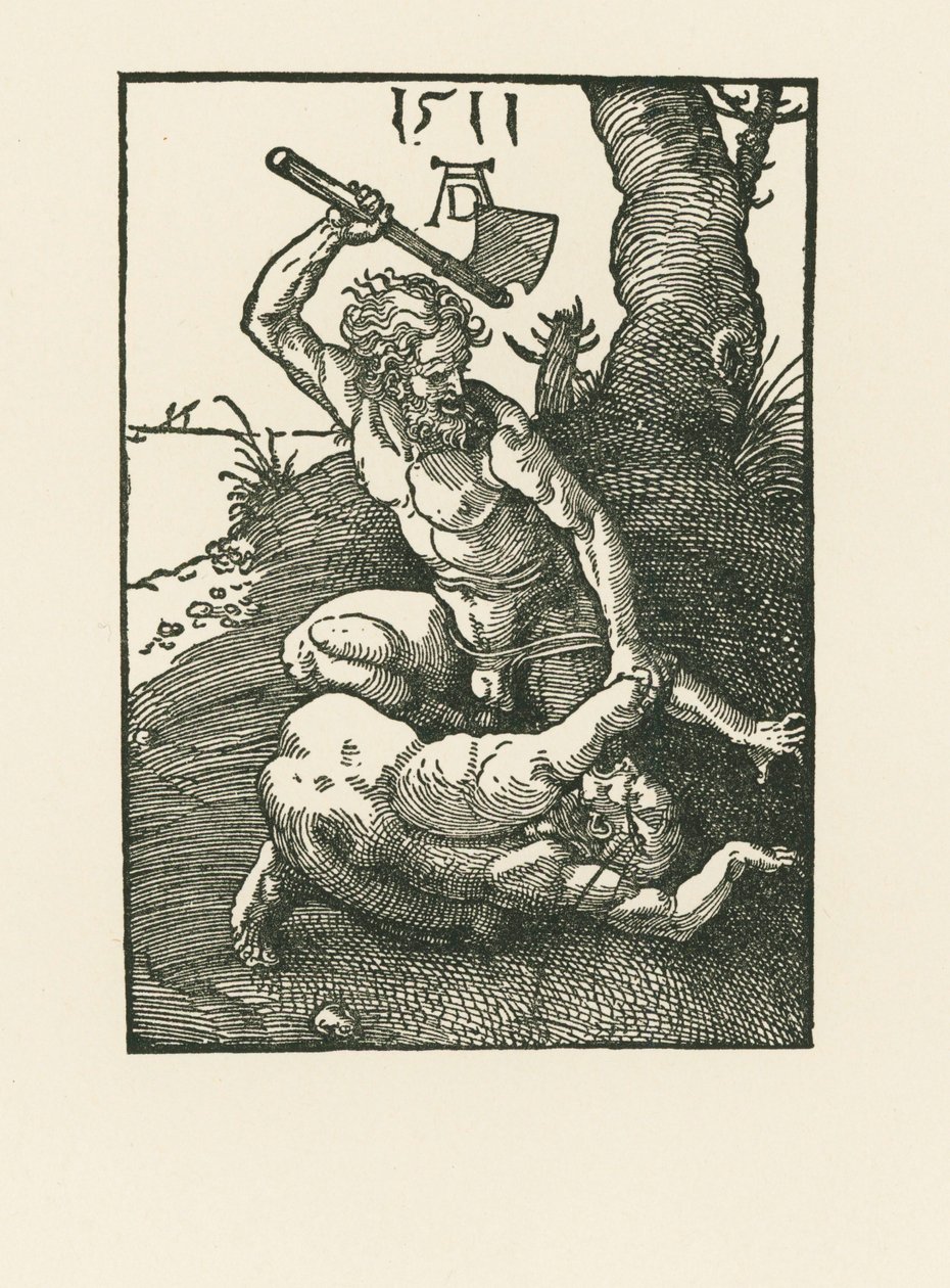 Kain dödar Abel av Albrecht Dürer or Duerer