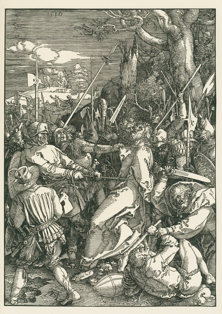 Kristus tillfångatagen av Albrecht Dürer or Duerer