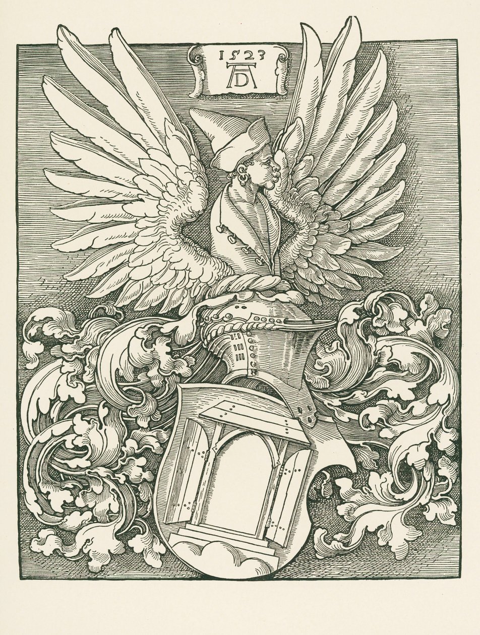 Vapensköld för huset Duerer av Albrecht Dürer or Duerer