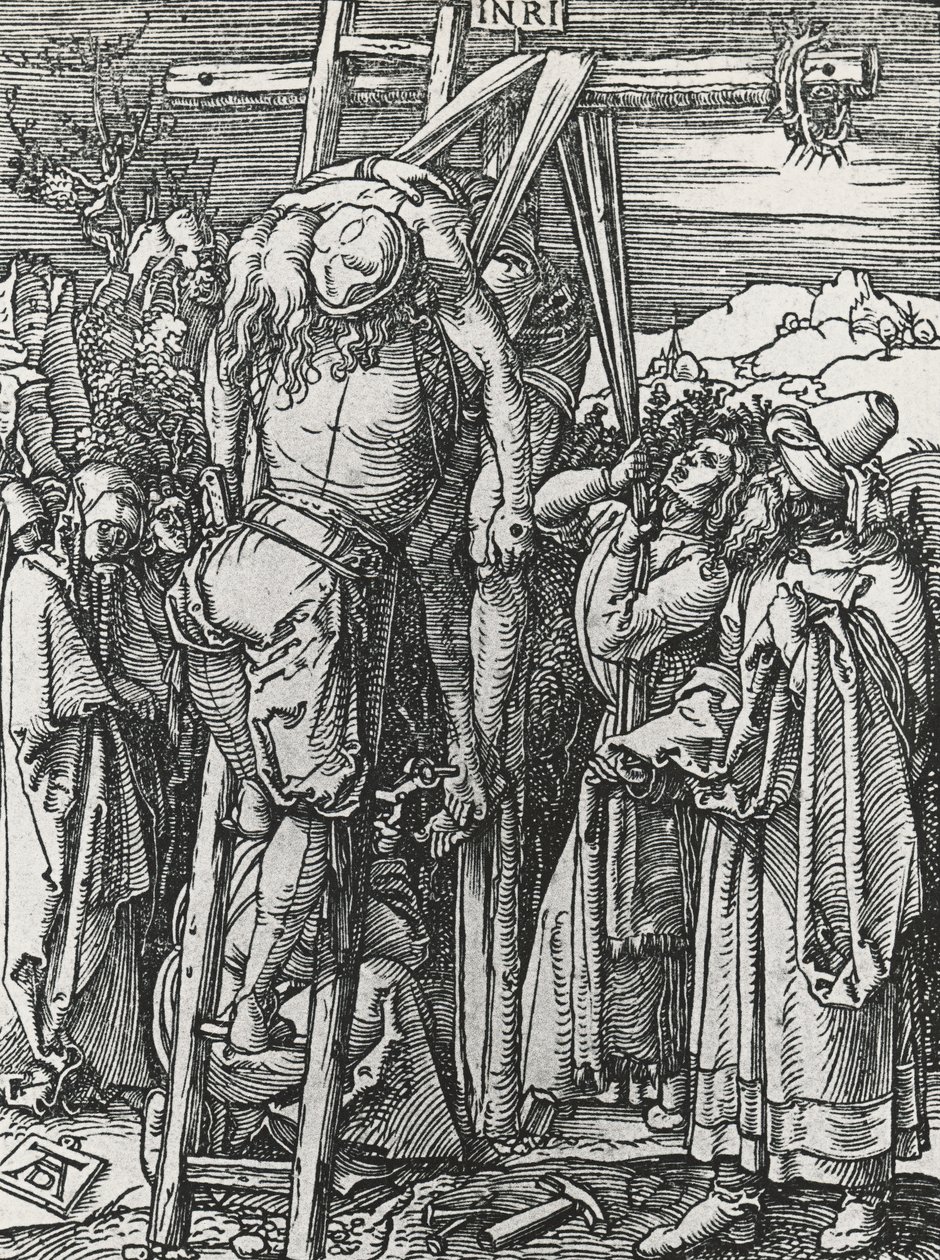 Avsättning från korset av Albrecht Dürer