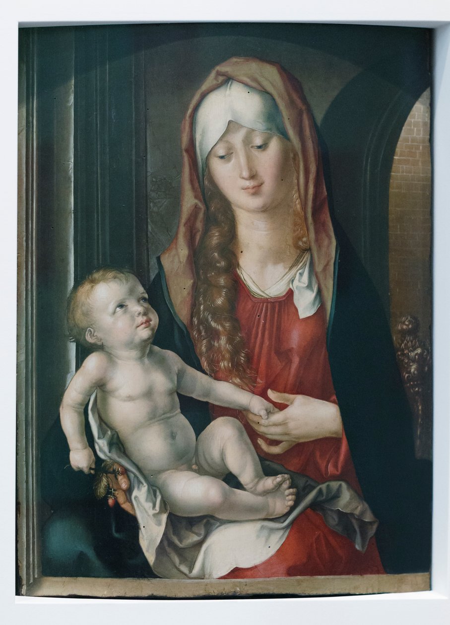 Madonna med barn av Albrecht Dürer or Duerer