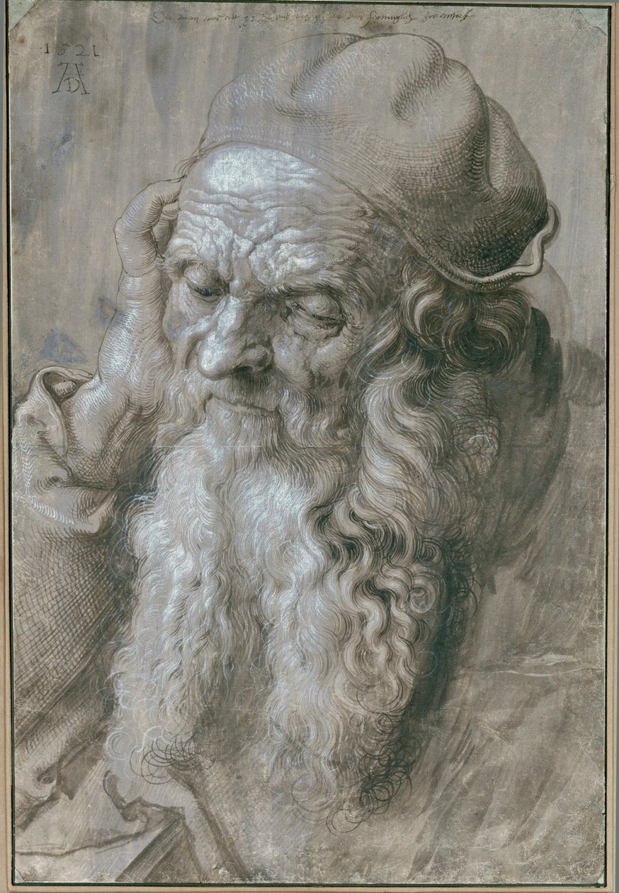 Old Man - Studie för ett helgon av Albrecht Dürer or Duerer