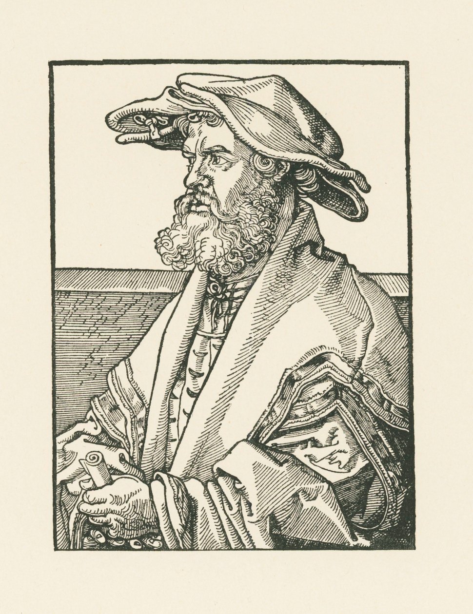 Porträtt av Helius Eobanus Hessus av Albrecht Dürer or Duerer