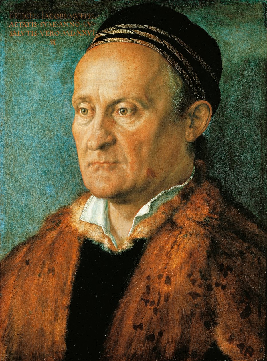 Picha ya Jacob Muffelsswed av Albrecht Dürer