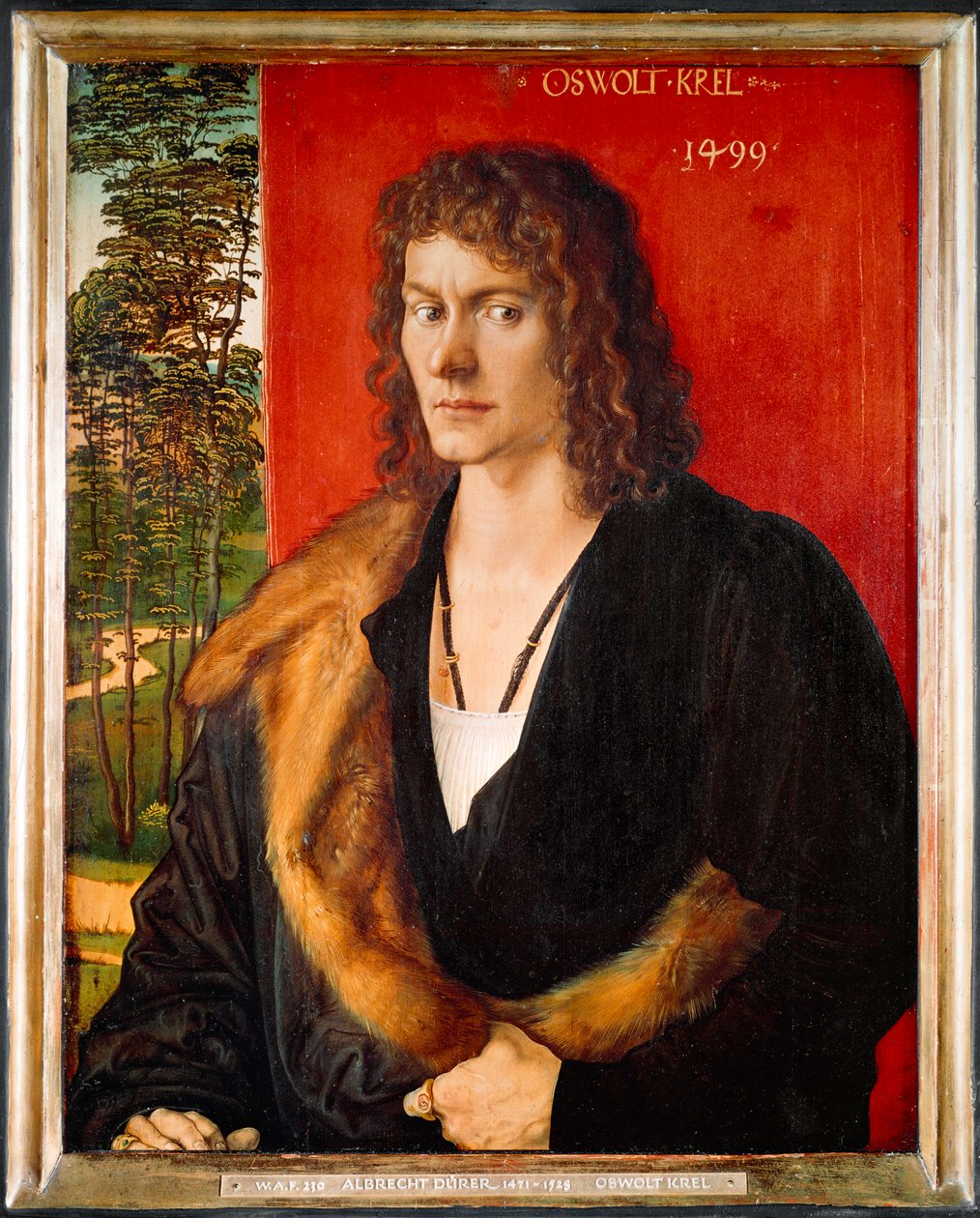 Porträtt av Oswolt Krel av Albrecht Dürer or Duerer