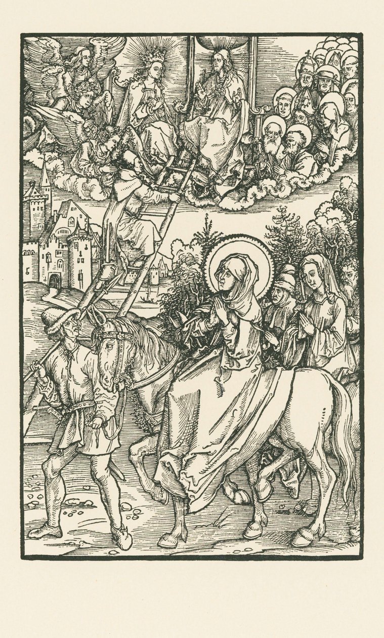 Saint Birgitta av Albrecht Dürer or Duerer