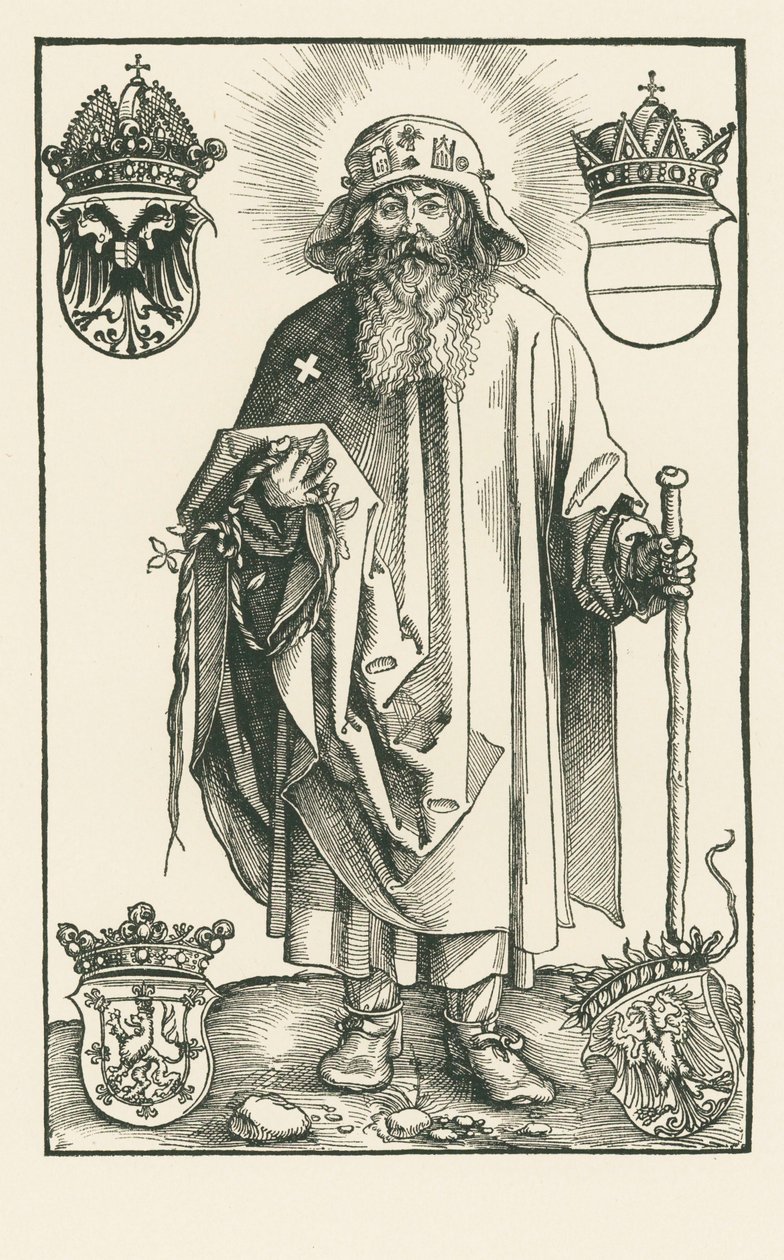 Sankt Koloman som pilgrim av Albrecht Dürer or Duerer
