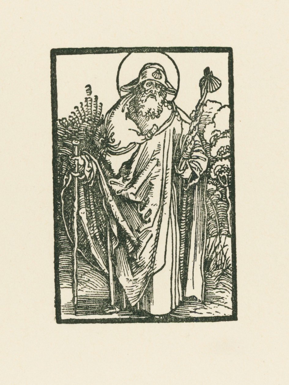 Sankt Jakob den store av Albrecht Dürer or Duerer