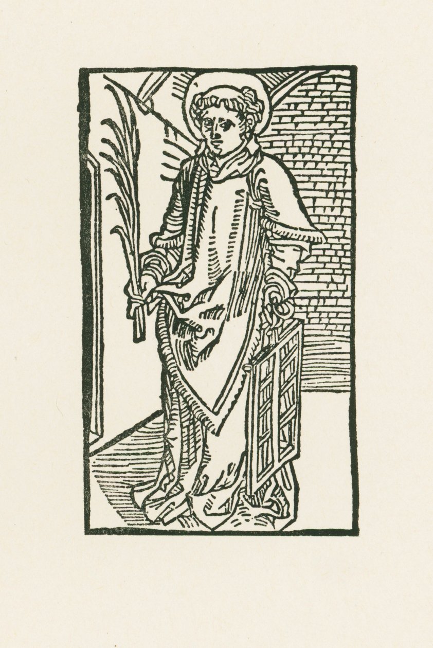 Saint Lawrence av Albrecht Dürer or Duerer