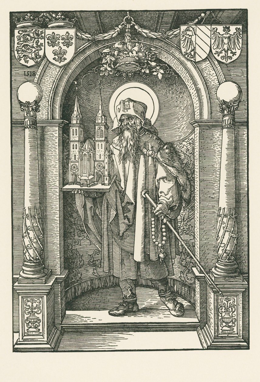 Sankt Sebald i nischen av Albrecht Dürer or Duerer