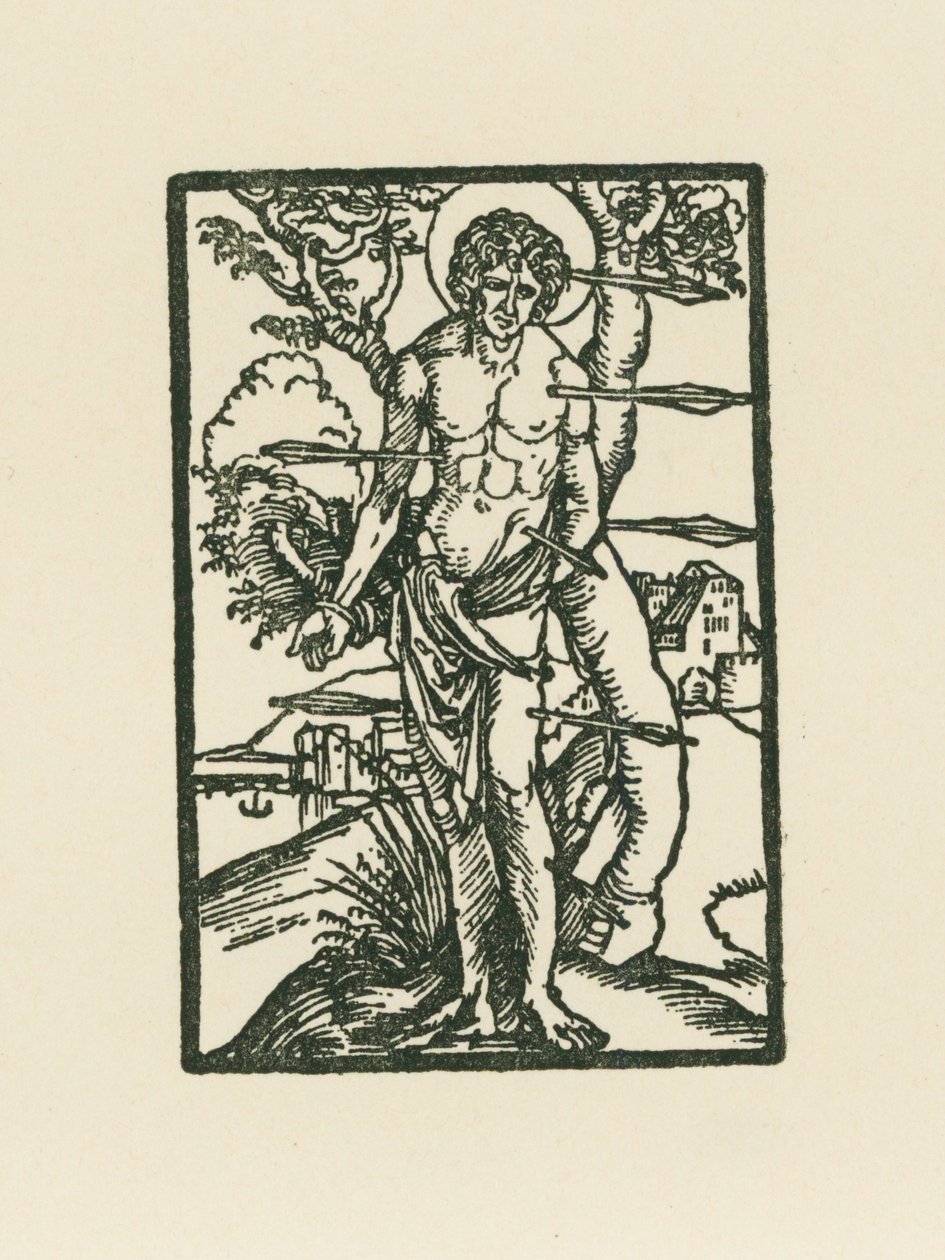 Sankt Sebastian av Albrecht Dürer or Duerer