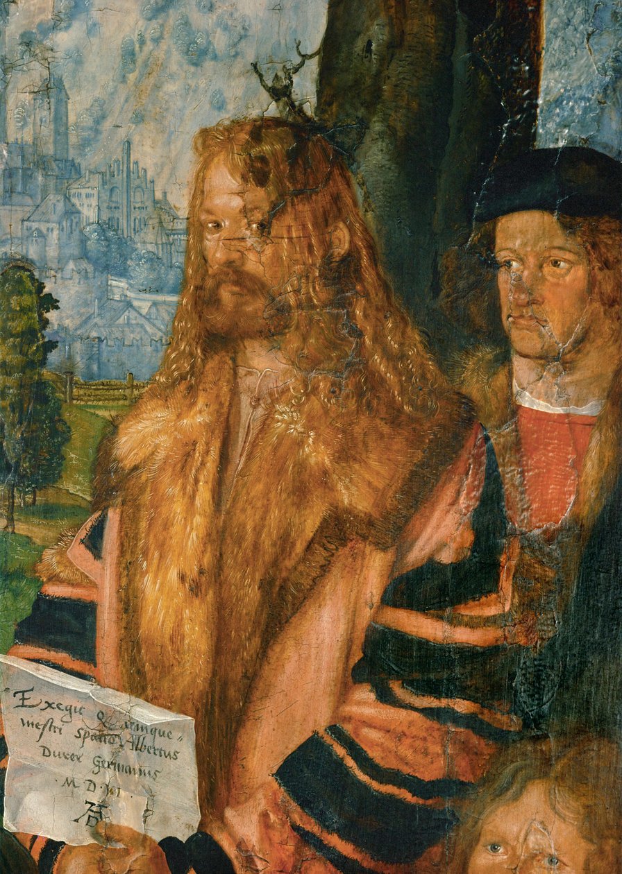 Självporträtt av Albrecht Dürer or Duerer