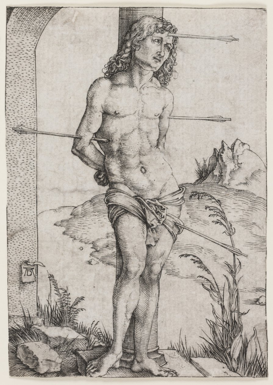 S:t Sebastian vid Kolonnen av Albrecht Dürer