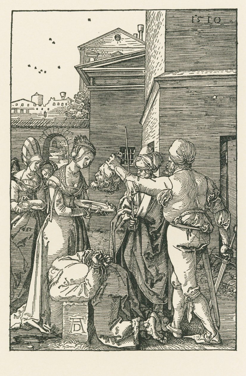 Johannes Döparens halshuggning av Albrecht Dürer or Duerer