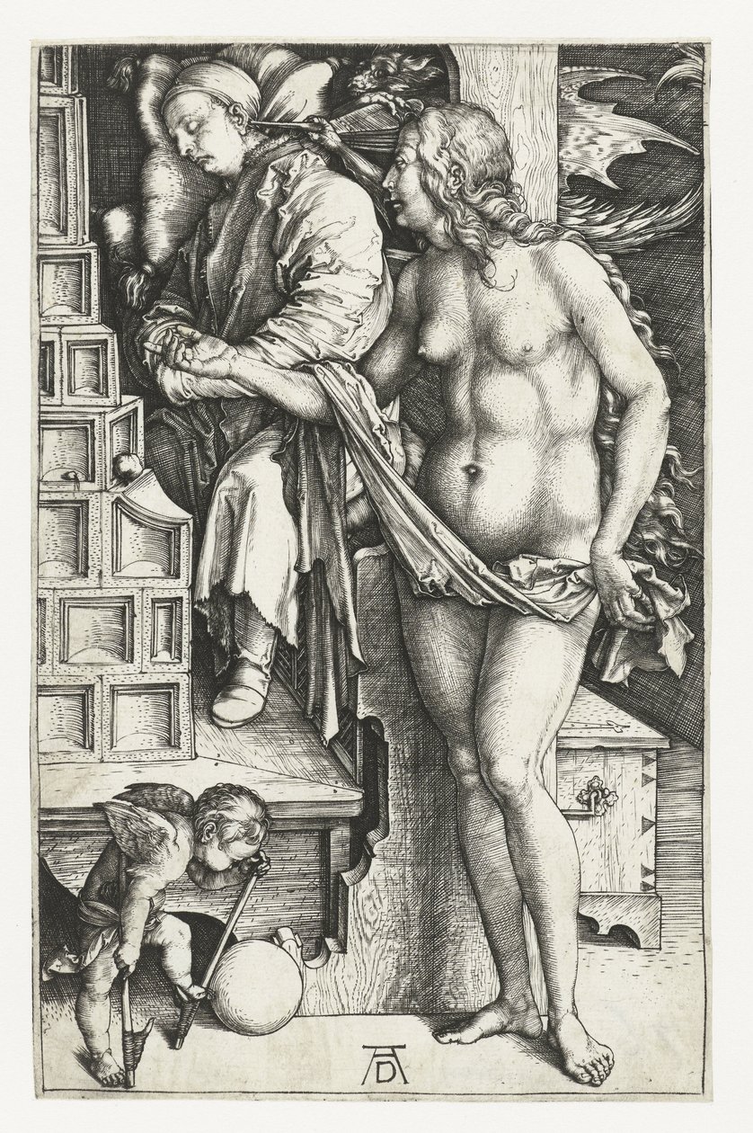 Drömmen om doktorn av Albrecht Dürer or Duerer