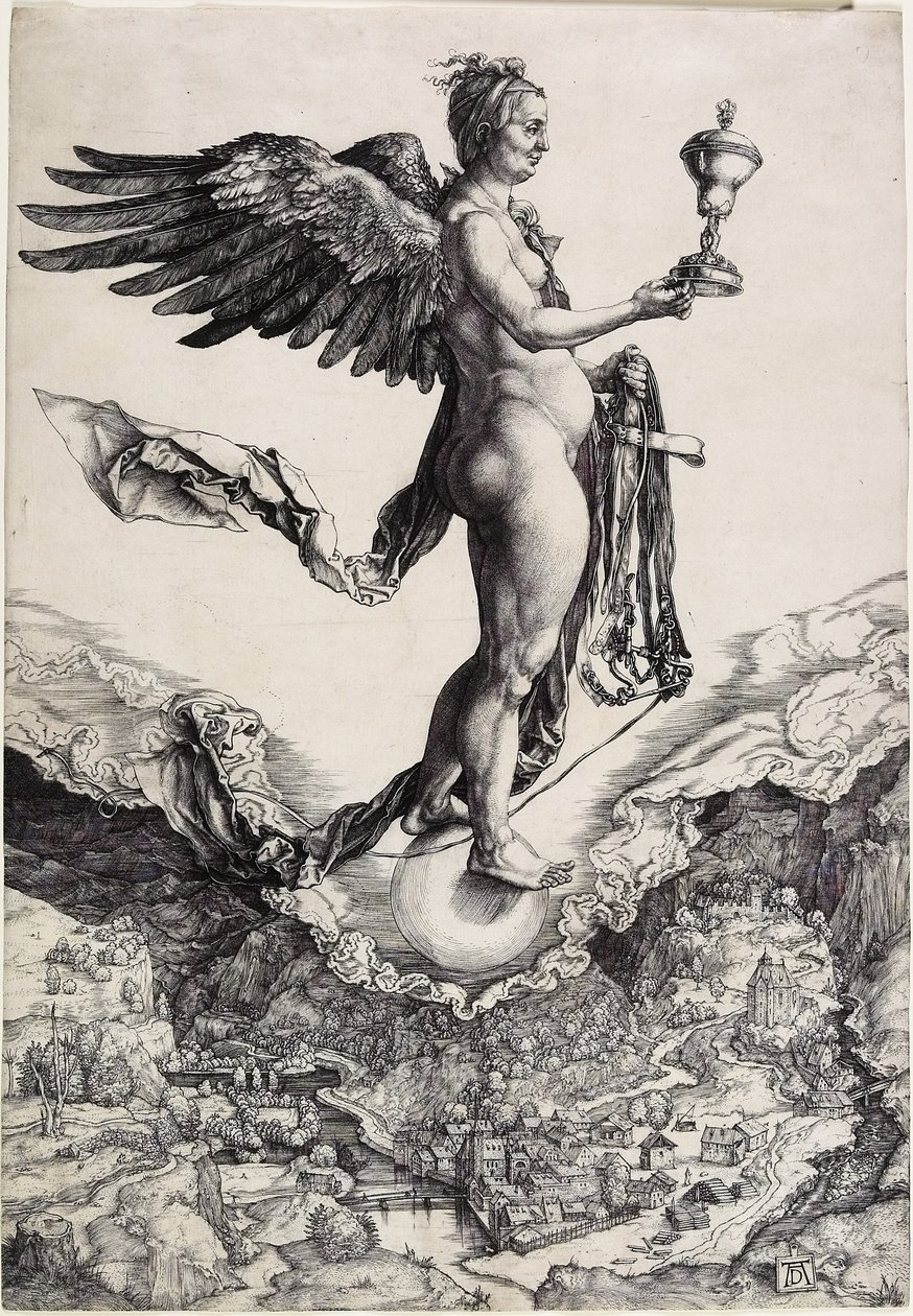 Den stora förmögenheten, ca. 1501-1502 av Albrecht Dürer