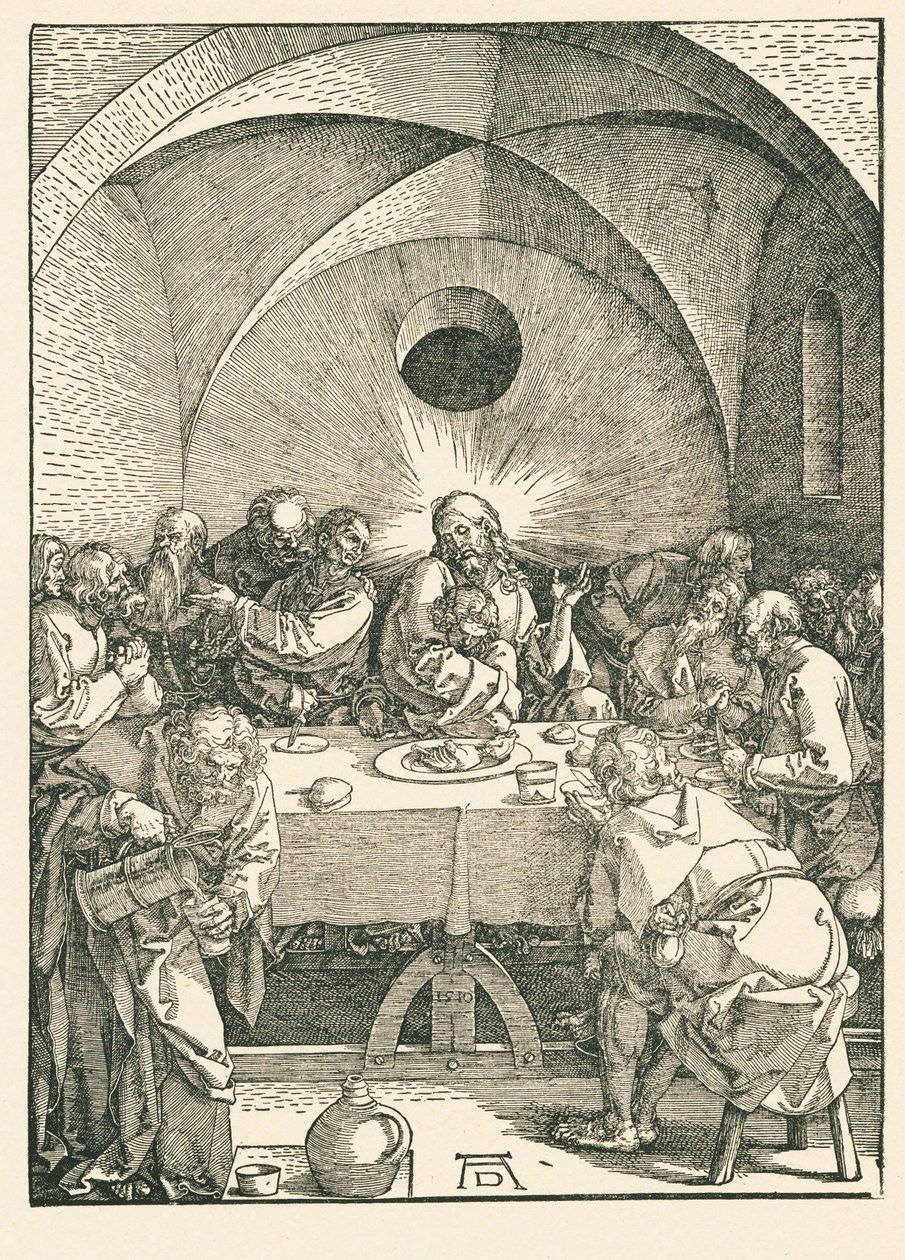 Den sista måltiden av Albrecht Dürer or Duerer