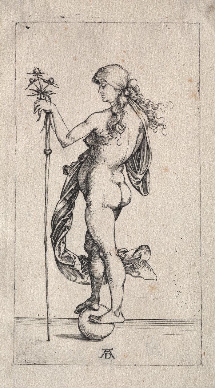 Den lilla förmögenheten, ca. 1497 (gravyr) av Albrecht Dürer or Duerer