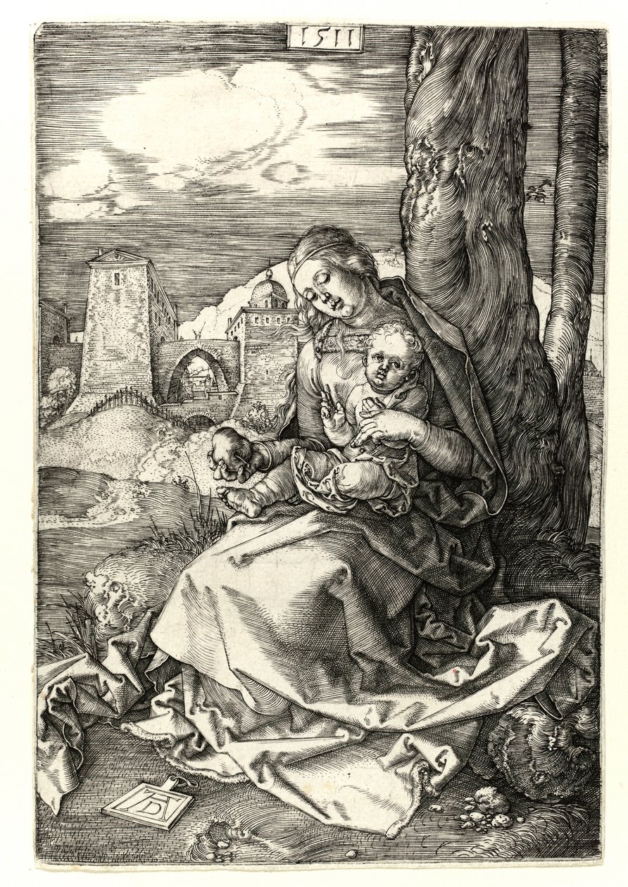 Madonnan med päronet av Albrecht Dürer