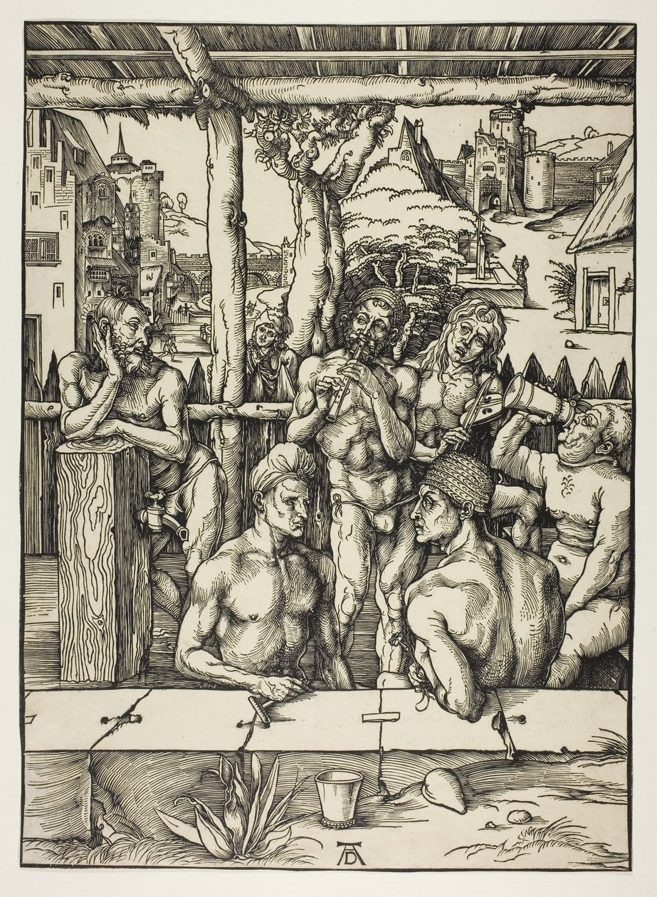 Herrbadet av Albrecht Dürer