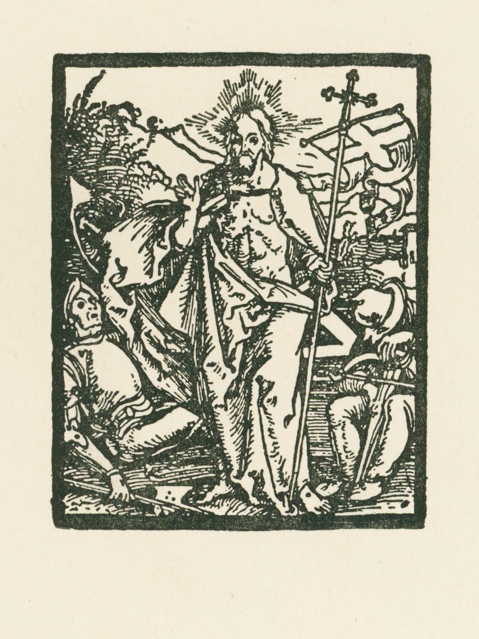 Kristi uppståndelse av Albrecht Dürer or Duerer