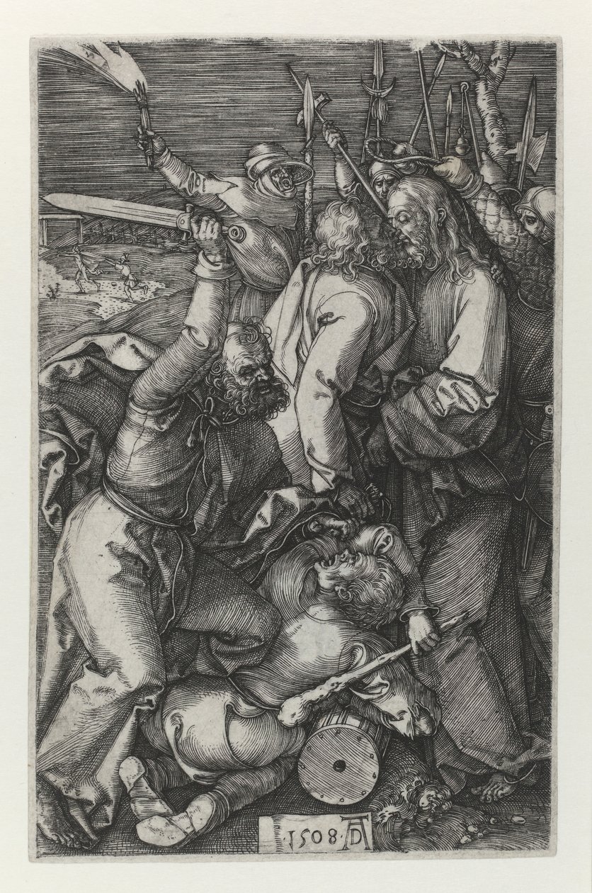 arresteringen av Kristus. 1508 av Albrecht Dürer