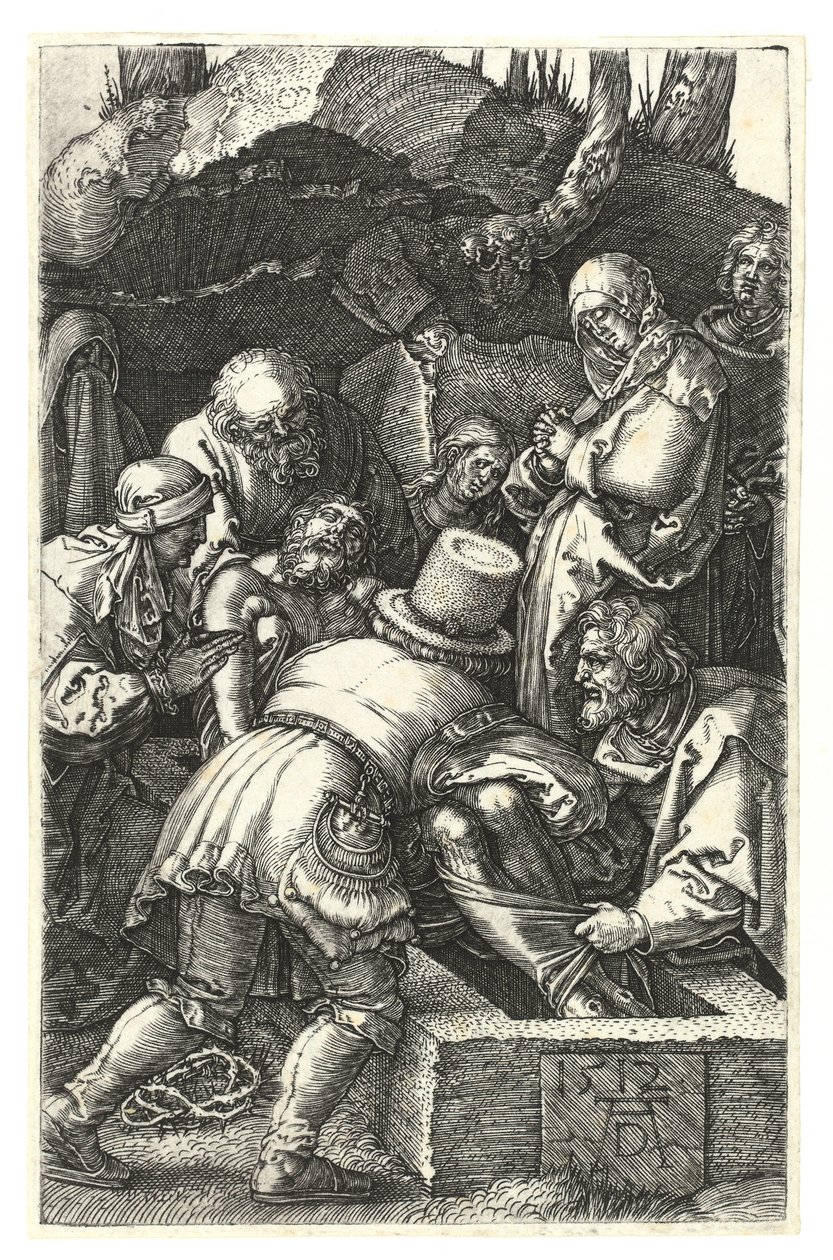 Kristi begravning av Albrecht Dürer
