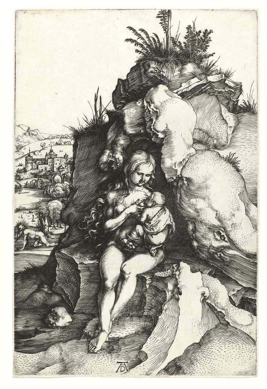 St John Chrysostoms botgöring, 1496 av Albrecht Dürer