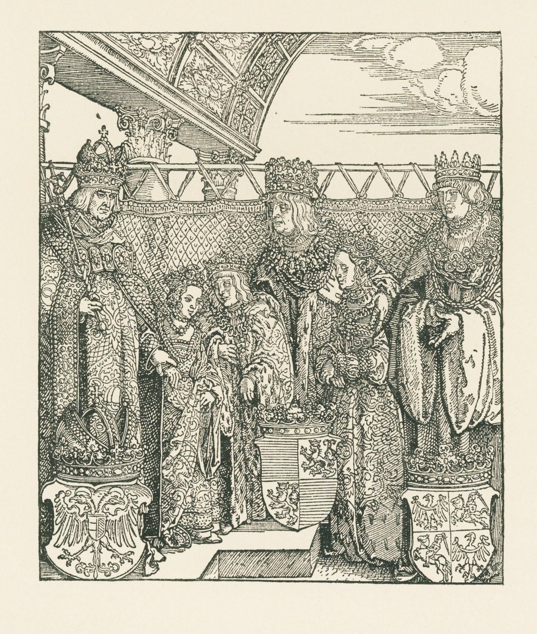 Triumfbåge för kejsar Maximilian I av Albrecht Dürer or Duerer