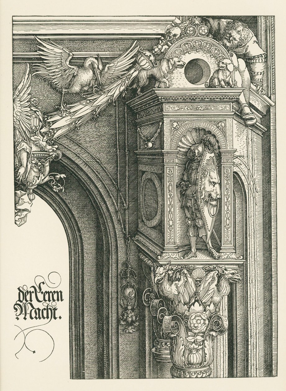 Triumfbåge för kejsar Maximilian I av Albrecht Dürer or Duerer