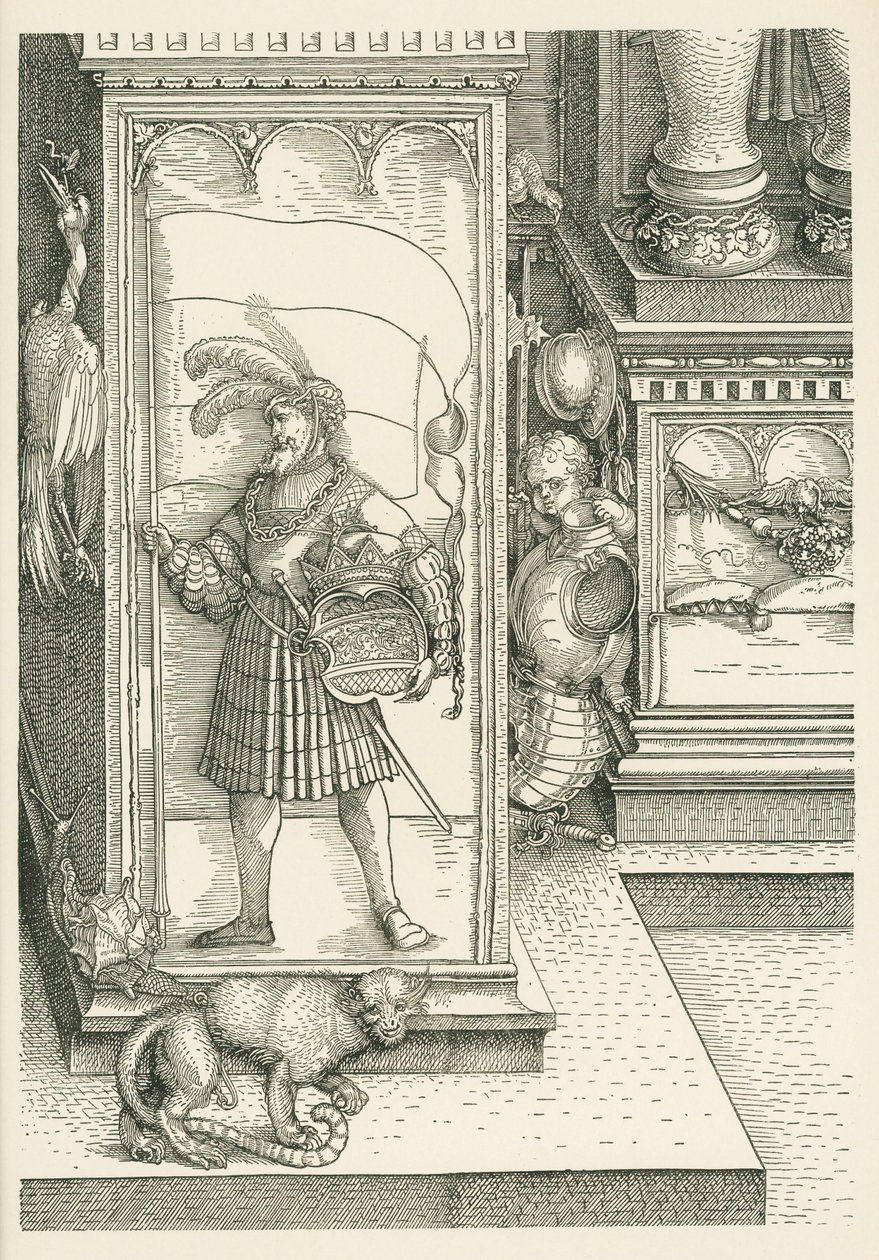 Triumfbåge för kejsar Maximilian I av Albrecht Dürer or Duerer