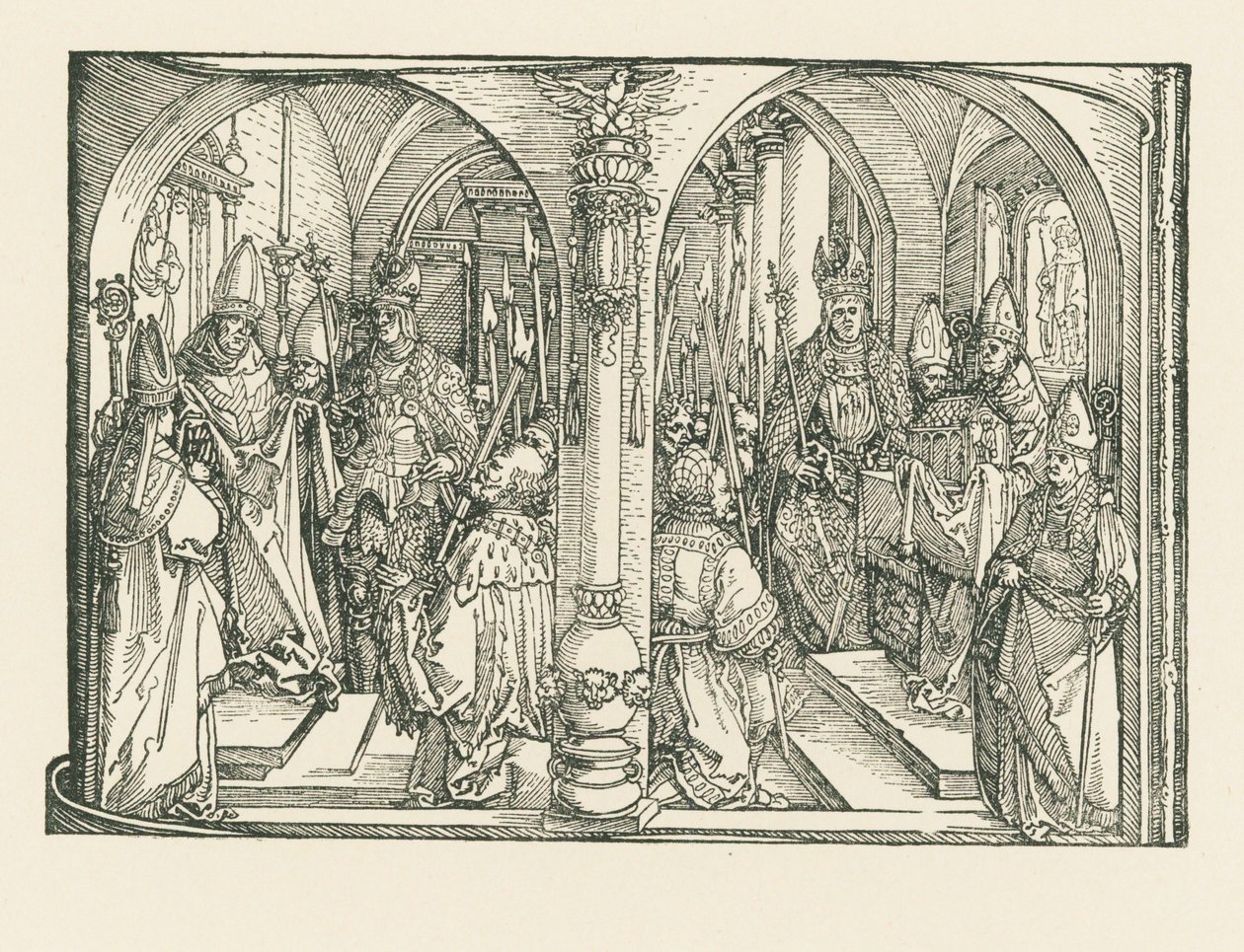 Triumfbåge för kejsar Maximilian I av Albrecht Dürer or Duerer
