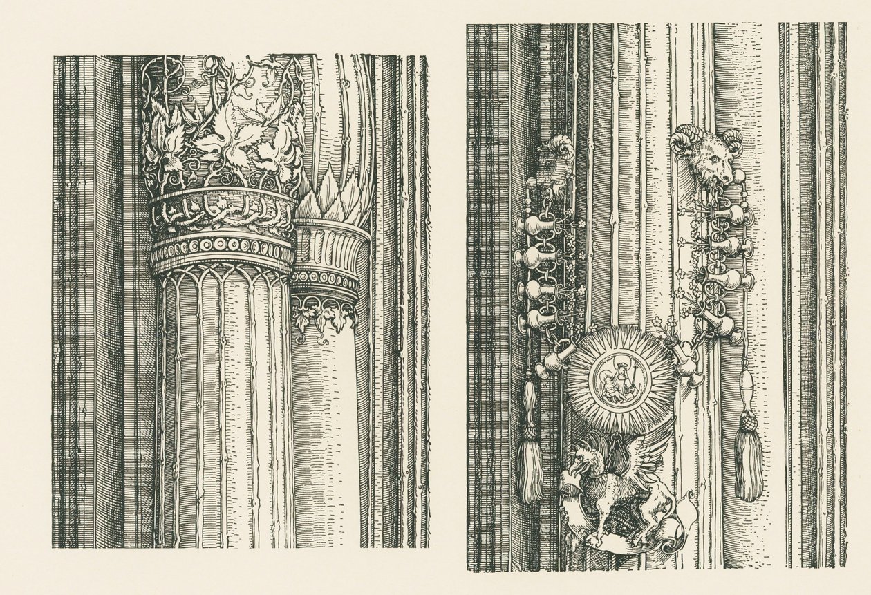 Triumfbåge för kejsar Maximilian I av Albrecht Dürer or Duerer