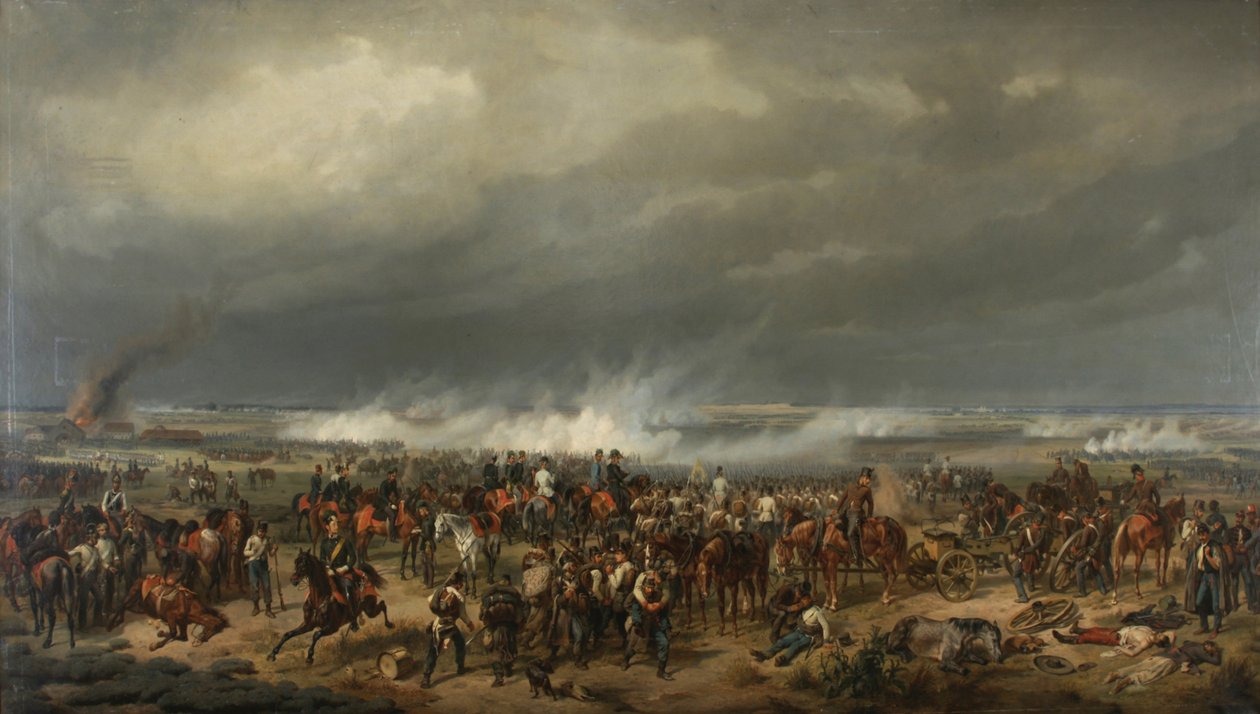 Slaget vid Komorn av Albrecht von Adam
