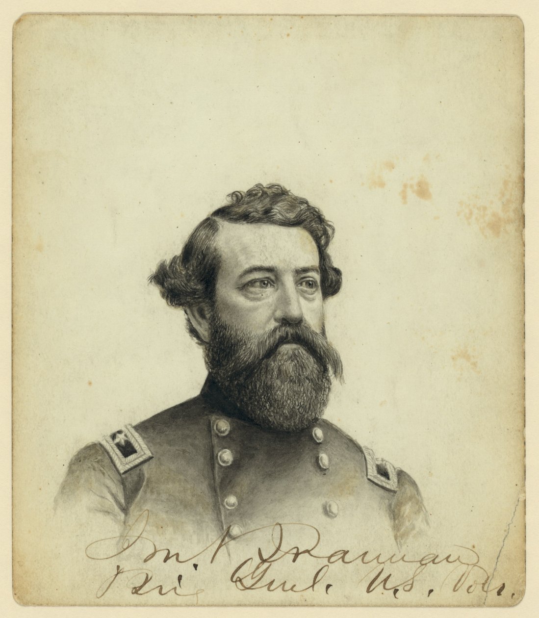 Jont. Brannan, brigadgeneral, U.S. Vols. LCCN2004661283 av Alden Finney Brooks