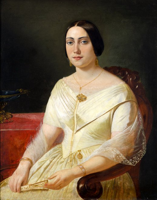 Portrait of the Countess of Aljezur av Alejandro Cicarelli