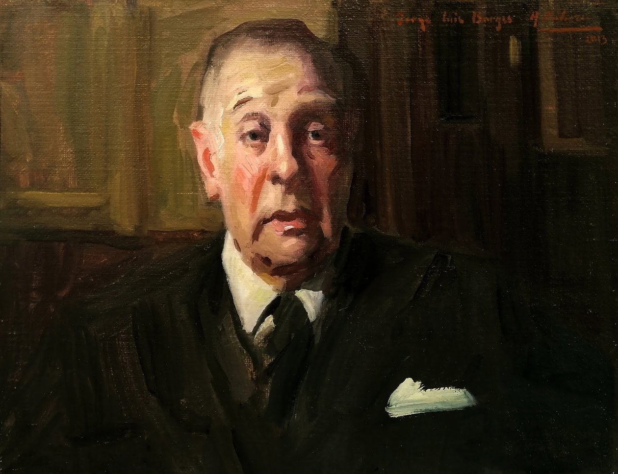 Jorge Luis Borges av Alejandro Cabeza
