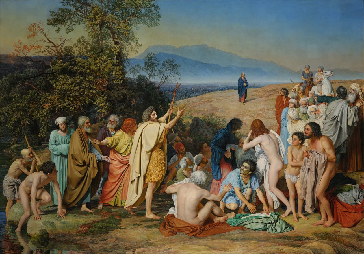 The Apparition of Christ to the People (The Apparition of the Messiah) av Aleksander Ivanov