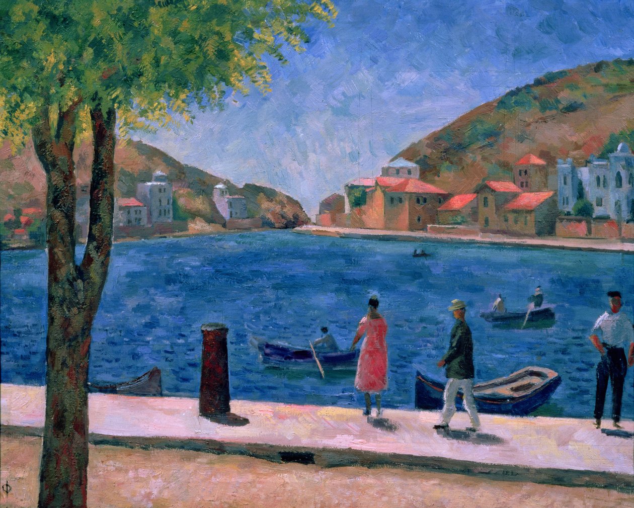 Balaklavabukten, 1927 av Aleksandr Davidovic Drevin