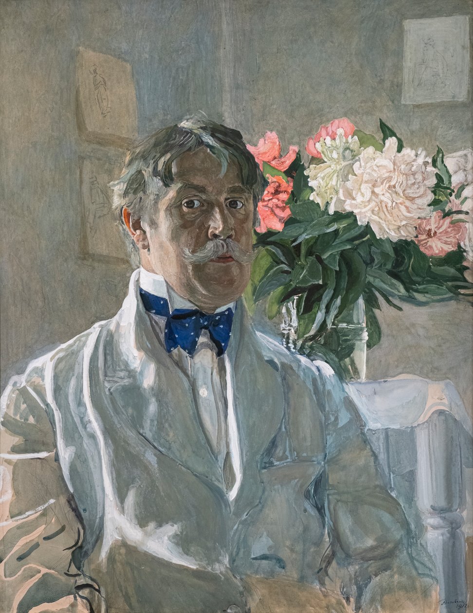 Självporträtt av Aleksandr Jakovlevic Golovin
