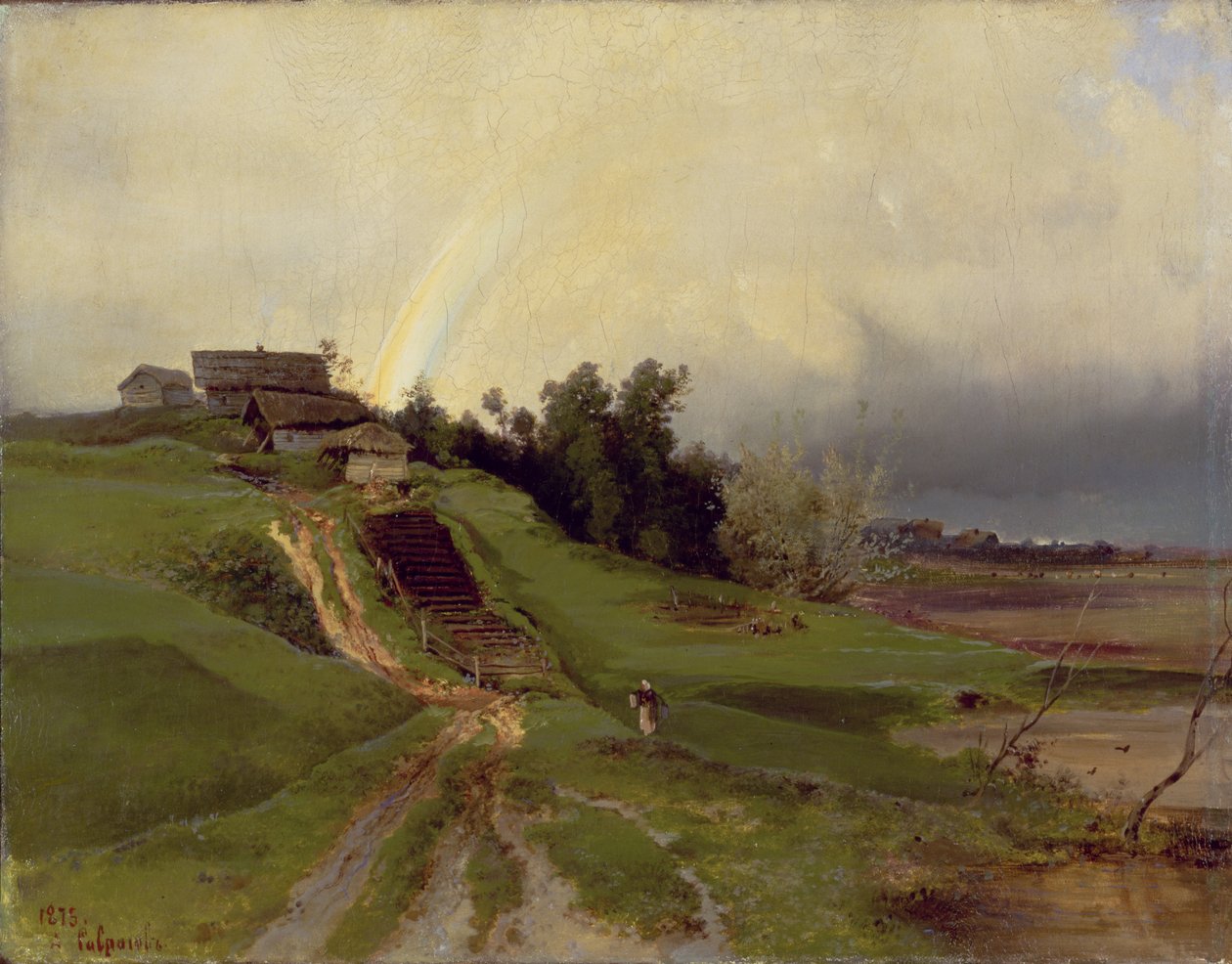 Regnbågen, 1875 av Alexei Kondratjewitsch Sawrassow