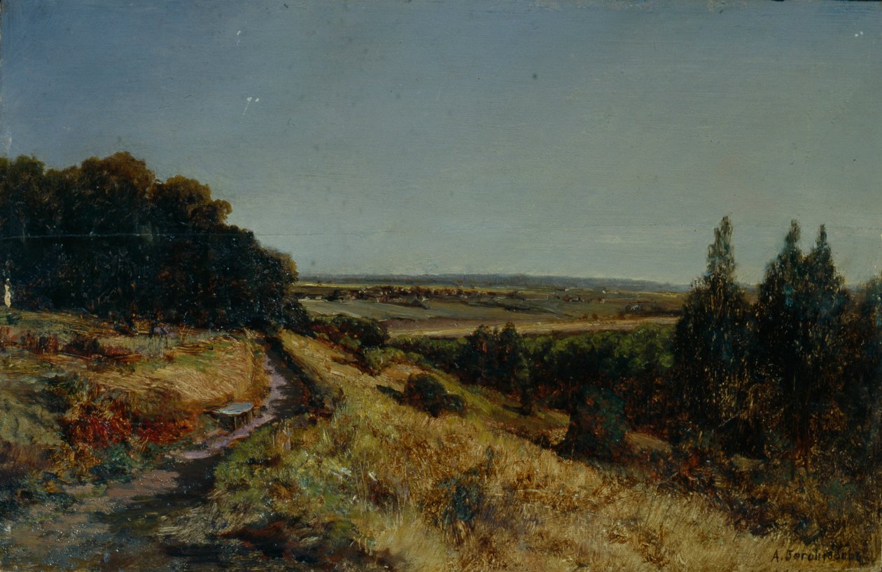 Alexander Radishchevs Estate Ablyazovo, 1860-talet av Aleksei Petrovich Bogolyubov