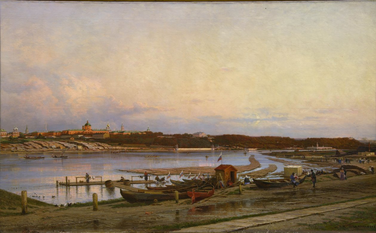 Golitsyn-sjukhuset i Moskva, 1880 av Aleksei Petrovich Bogolyubov