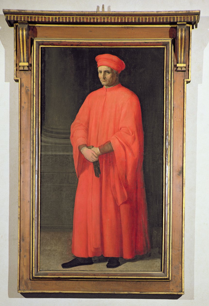Porträtt av Francesco Datini av Alessandro Allori