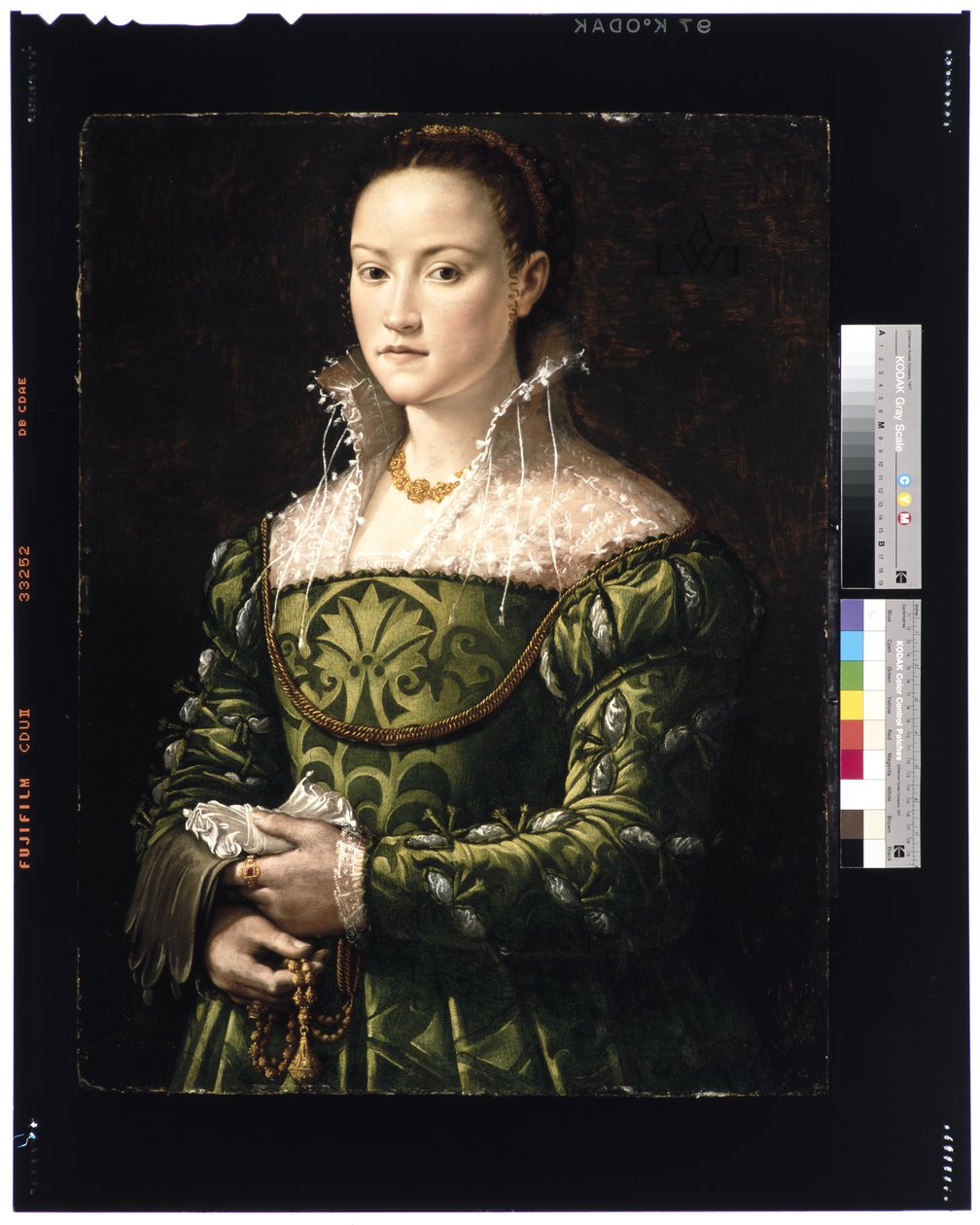 Porträtt av en dam, ca 1560 av Alessandro Allori