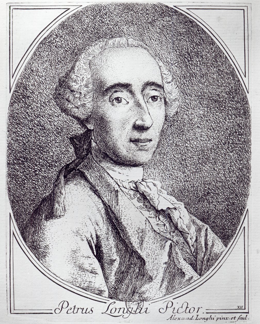 Pietro Longhi swed av Alessandro Longhi