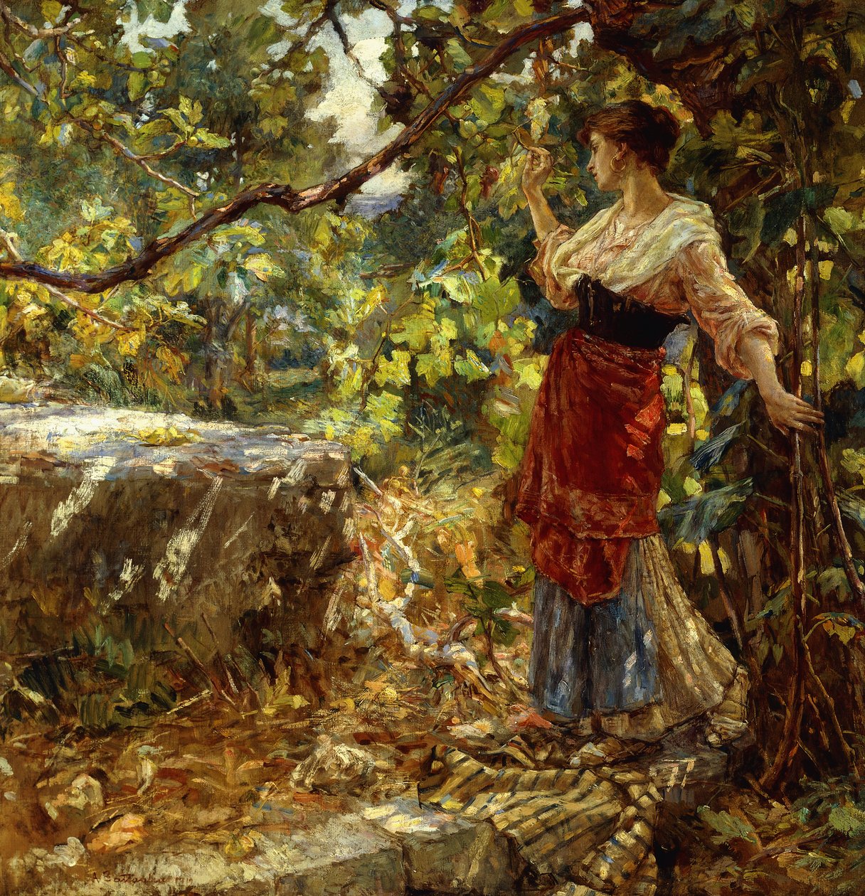 Faraway Thoughts, 1919 av Alessandro Battaglia