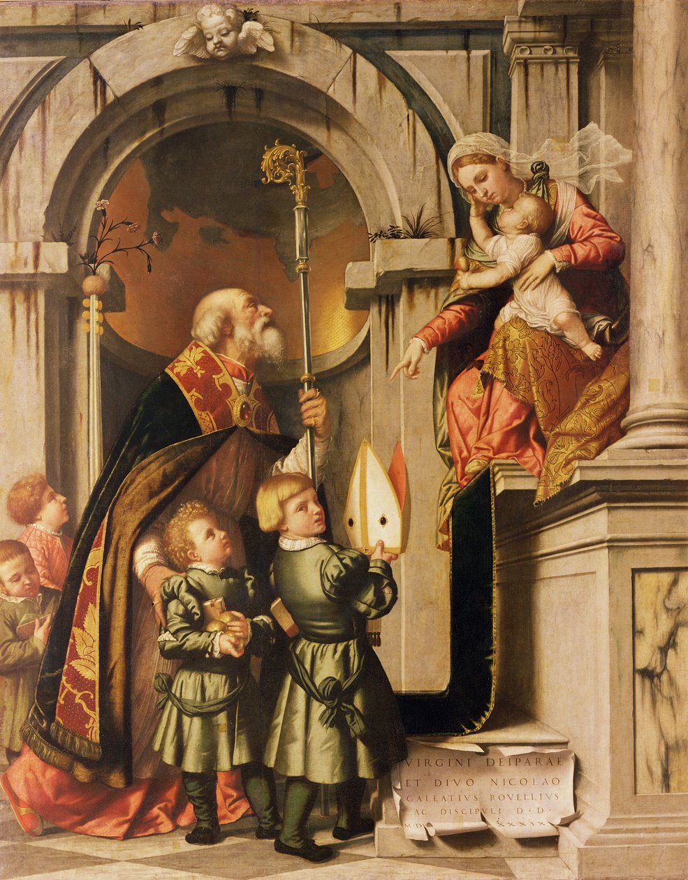swed av Alessandro Bonvicino Moretto